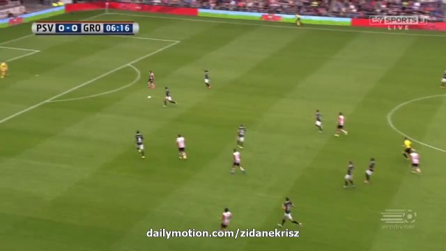 1-0 Luciano Narsingh Brilliant Goal HD | PSV Eindhoven v. Groningen - 16.08.2015 HD