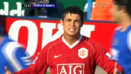 Cristiano Ronaldo Vs Portsmouth Away 06-07