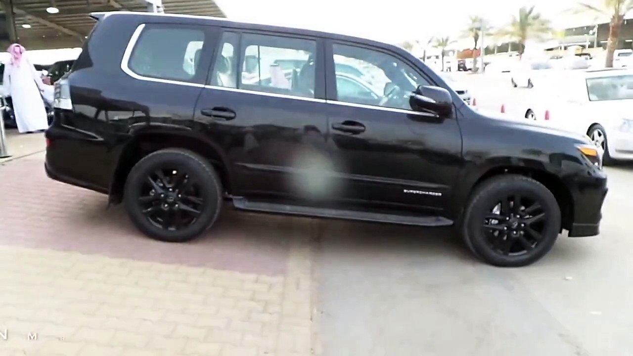 اسعار لكزس سوبر شارج الجزء 5  اسود من جوا اسود سعوي 750 الف Lexus LX 570 Sport Supercharg