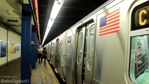 New York City Subway - IND (C) Train at West 86th St [R160]