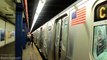 New York City Subway - IND (C) Train at West 86th St [R160]