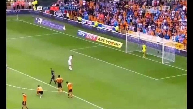 Penalty Nikica Jelavic 0-1 Wolves VC Hull City 16.08.2015