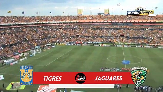Los Goles del : Tigres vs Jaguares (4-1)