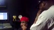 Nyce Da Future & Mike Knox In Studio Working On Ski Mask Season Mixtape Back I 09