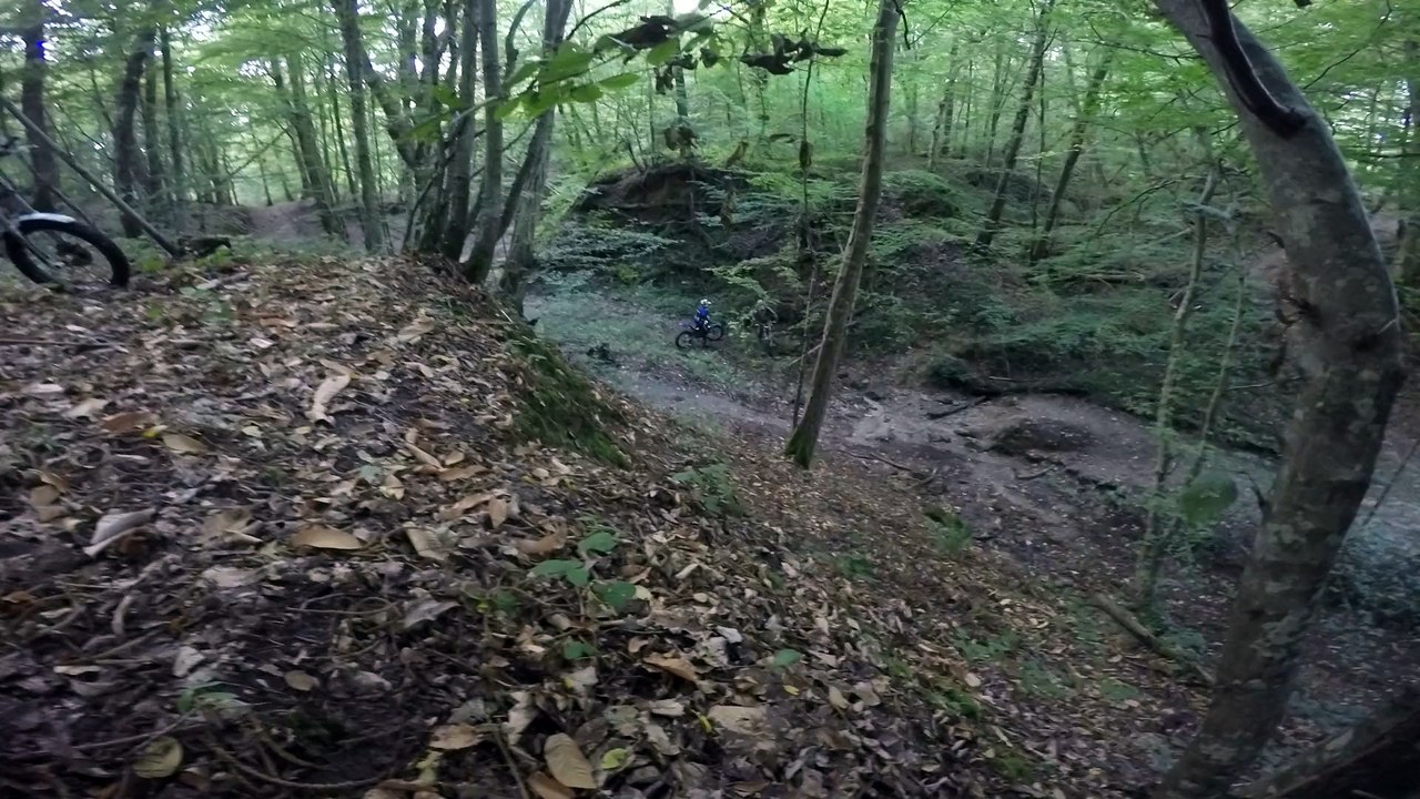 CHUTE TRIAL MOTO