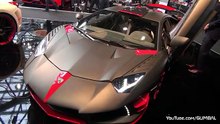 Le magnifique rugissement du moteur de la Lamborghini Aventador Nimrod Avanti Rosso