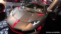 Le magnifique rugissement du moteur de la Lamborghini Aventador Nimrod Avanti Rosso