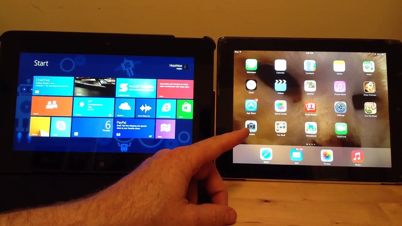 iPad vs. Windows 8 Tablet Comparison