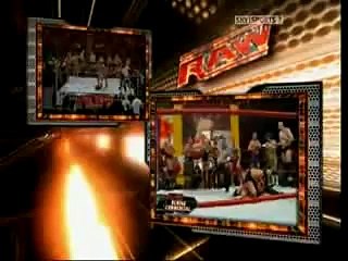 John Cena   Randy Orton vs. RAW Roster