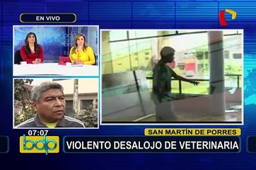 Download Video: Violento desalojo en veterinaria: denuncian presuntas irregularidades