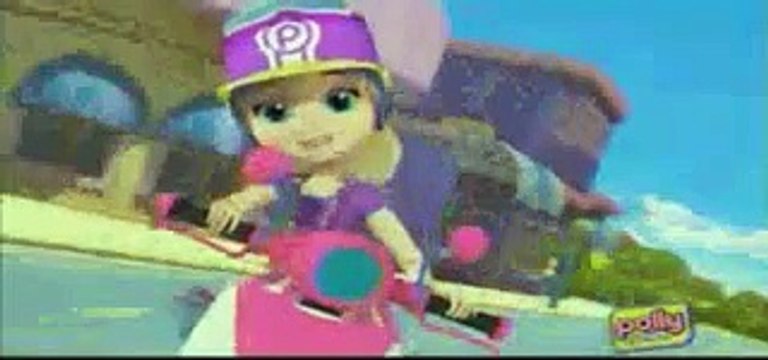 Comercial Mattel latino Polly pocket Wall party Centro comercial de polly