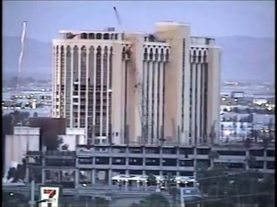 Aladdin Hotel Implosion