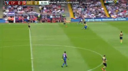 Alexis Sanchez miss amazing chance vs Crystal Palace 16/08/2015