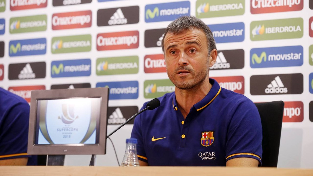 Luis Enrique: "La remontada es un reto que nos motiva"