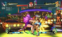 Batalla de Ultra Street Fighter IV: Poison vs Adon