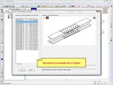 Steel connections software CSE: Tour Splice joint (flanged)