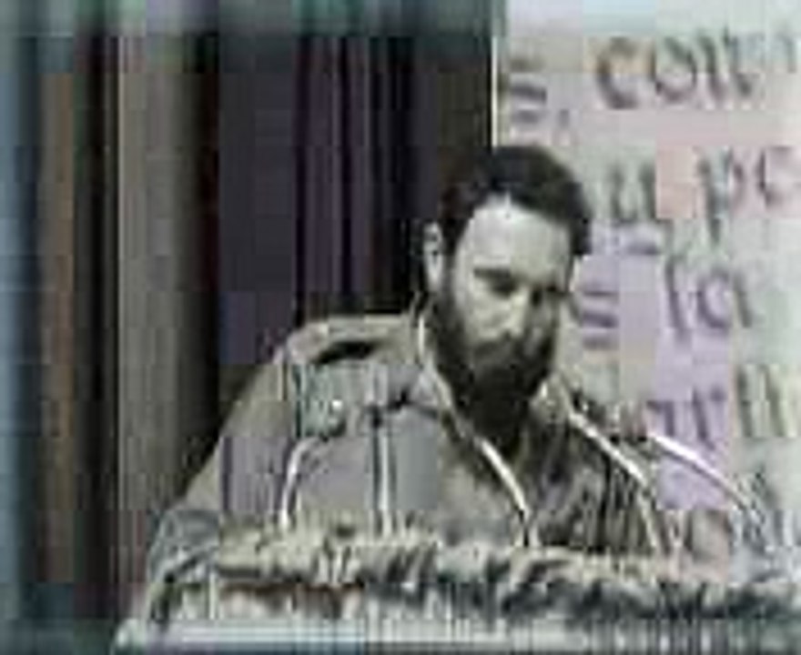 Fidel Castro - Lee carta de despedida del Che