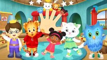 Daniel Tigers Neighborhood Finger Family Songs | 2D Cartoon Animation Nursery Rhymes For C