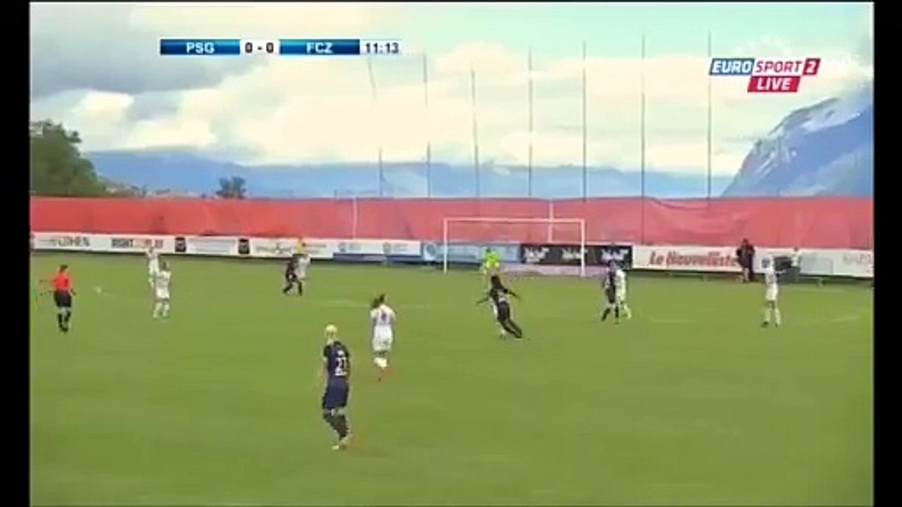 0-1 Zurich W (Sui)-Paris SG W (Fra) 16.08.2015 Valais Womens cup