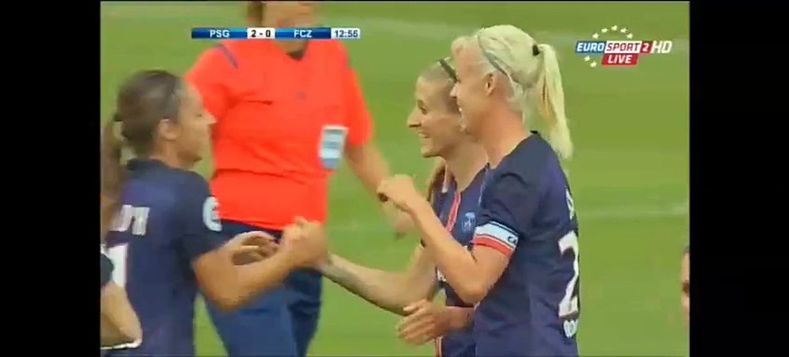 0-2 Zurich W (Sui)-Paris SG W (Fra) 16.08.2015 Valais Womens cup