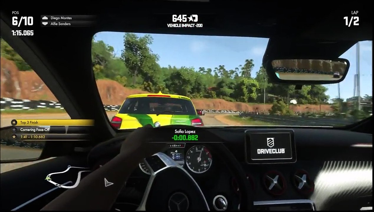 DRIVECLUB Mercedes-Benz A45 AMG Gameplay part 1 PlayStation 4 PS4 Sony