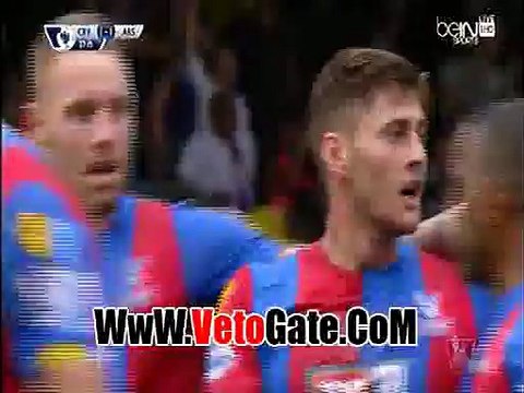 جويل وارد يتعادل بالهدف الاول كريستال بالاس فى الارسنال