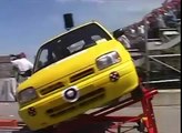 Nissan Micra/March Rollover Vs. Pole (DEKRA Crash Test)