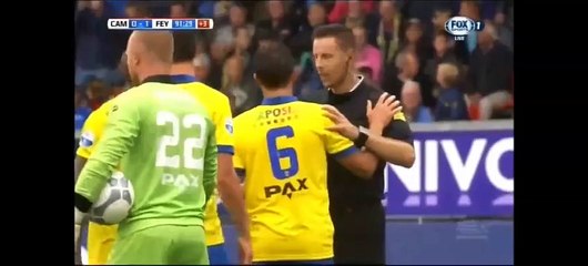 Penalty Dirk Kuyt 0-2 Cambuur-Feyenoord