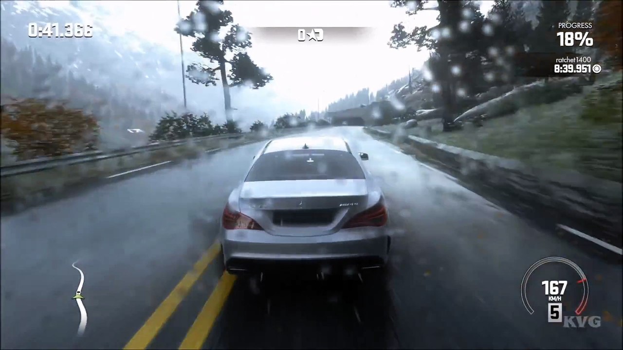 Driveclub - Heavy Precipitation Weather Gameplay (PS4 HD) [1080p]