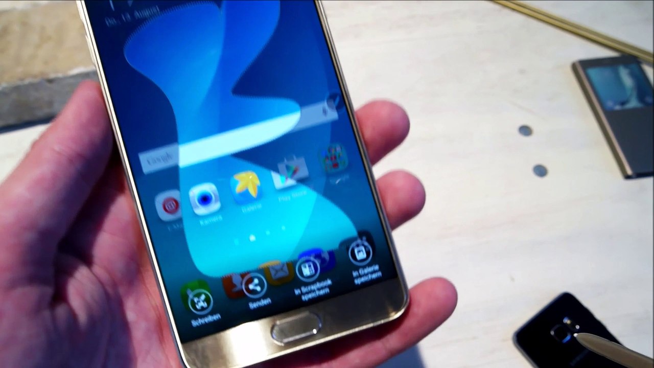 Samsung Galaxy Note 5 hands on + Europa Release