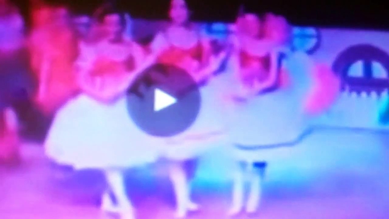 Big Bird and Gabi dance "The Lullaby League!" from Ja'Duke's Wizard of Oz