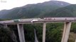 Fuel Tanker Hangs off Bridge on Bulgaria’s Hemus Motorway