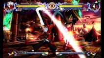 Blazblue Calamity -Trigger (Combat 06) Ragna-the-BloodEdge VS Litchi-Faye-Ling