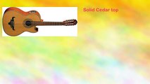Oscar Schmidt Oh42se Acoustic Guitar Bundle with Gig Bag Tuner