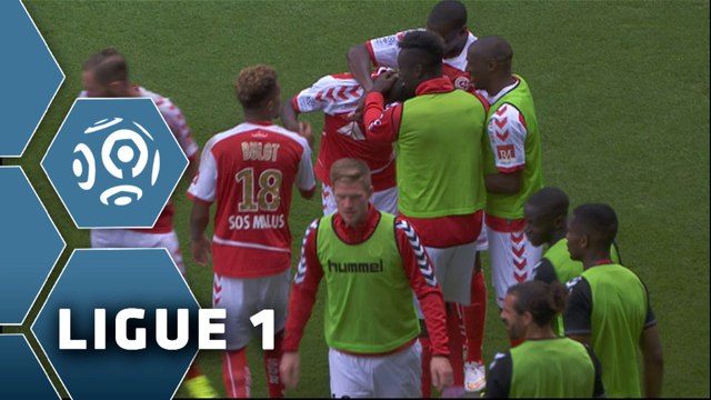 But Hamari TRAORE (14ème) / Stade de Reims - Olympique de Marseille (1-0) - (REIMS - OM) / 2015-16