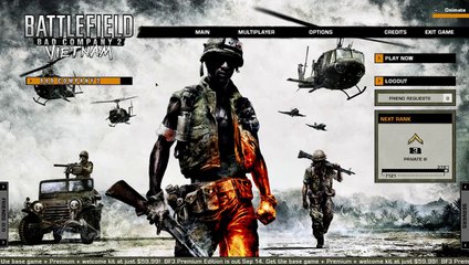 Battlefield Bad Company 2 Vietnam: Menu Music/Song