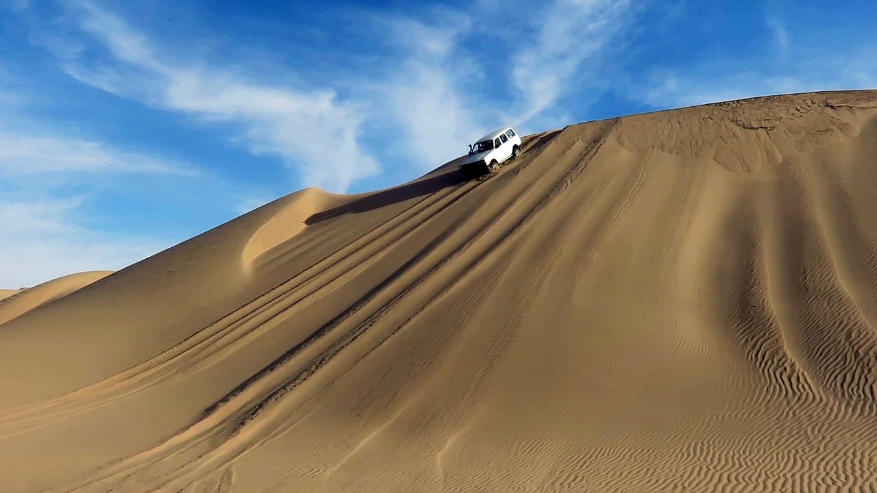 descente de dunes en 4x4
