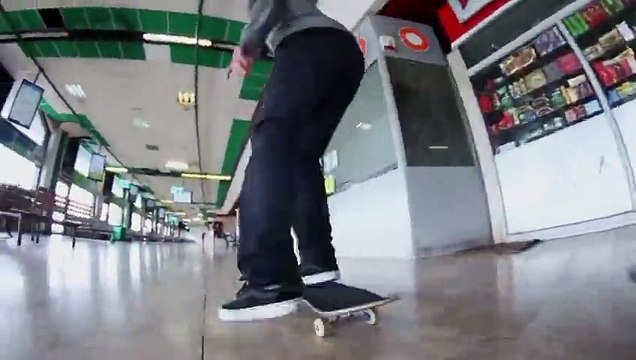 Dream Skate Session Inside Tel Aviv Central Bus Station - TLV Central