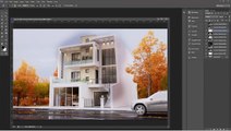 Rendering ,and Post production 3dsmax Architectural visualization