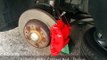 PAINT PORSCHE CAYENNE CALIPERS RED PRO SERVICE - Red Brake Caliper Painting Mobile Service Miami