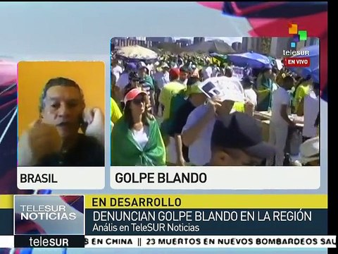 Beto Almeida: Oposición quiere derrocar a Dilma para retomar el poder