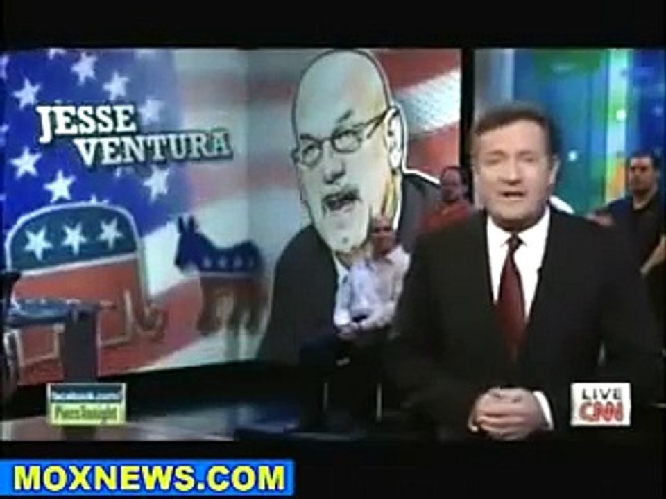 [FULL VIDEO] - GREAT DEBATE Jesse Ventura VS Piers Morgan CNN-LIVE [9-17-12] (JVC)