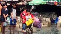 Burmese Workers Helpless in Bangkok Flood
