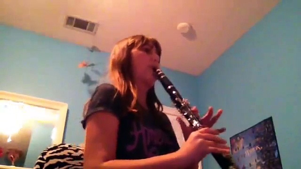 Sound of music on clarinet