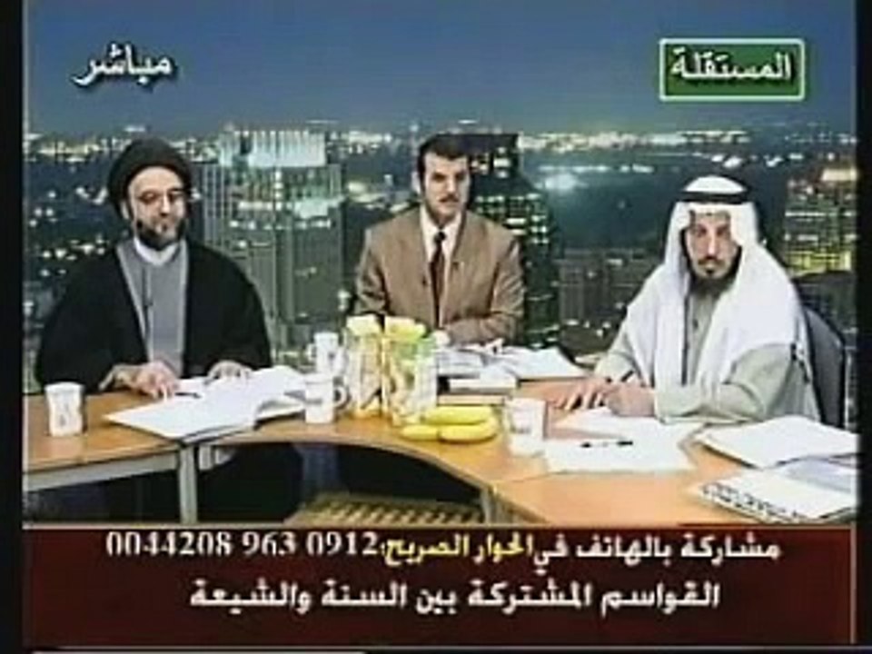 مناظرات المستقلة   بين الشيخ عثمان الخميس والشيخ الكوراني  كذب الكوراني