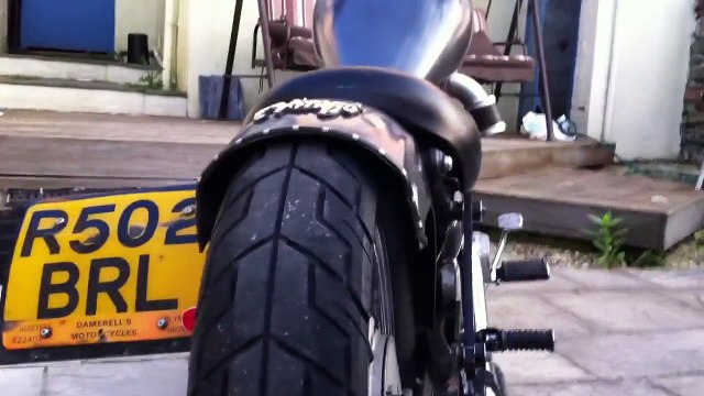 Yamaha virago xv 125 bobber hardtail