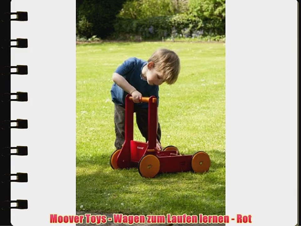 Moover Toys - Wagen zum Laufen lernen - Rot