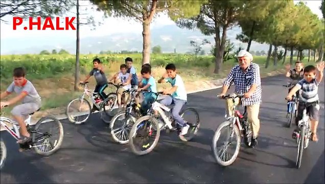 Başkan Keser Çocuklarla Bisiklete bindi