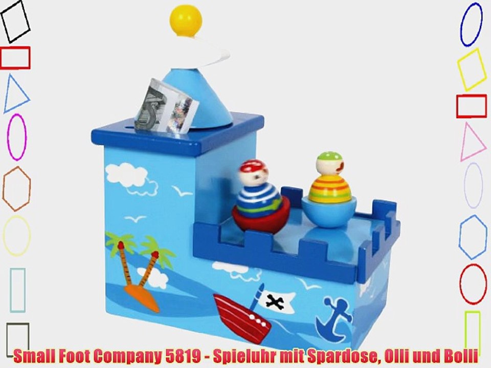 Small Foot Company 5819 - Spieluhr mit Spardose Olli und Bolli
