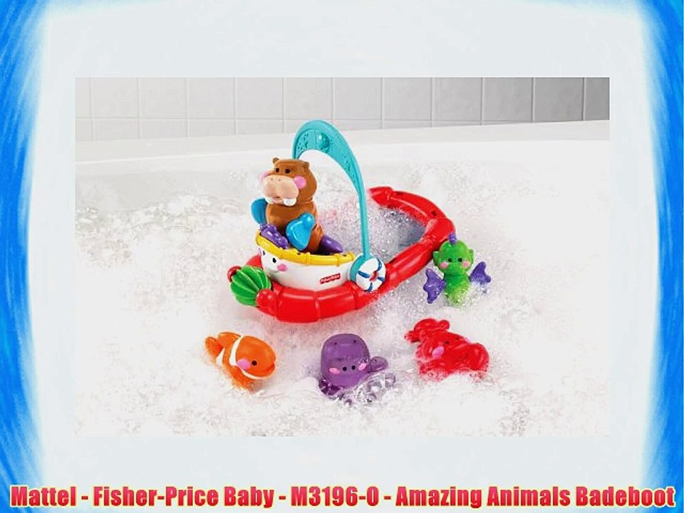 Mattel - Fisher-Price Baby - M3196-0 - Amazing Animals Badeboot